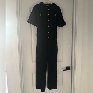 Kittenish Jumpsuit Black